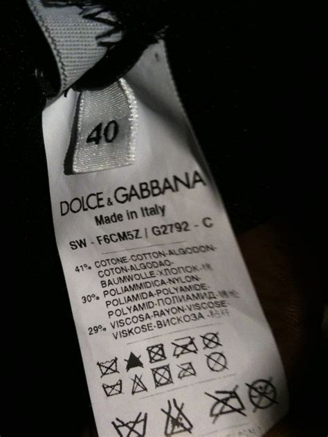 dolce e gabbana dress replica|authentic dolce and gabbana label.